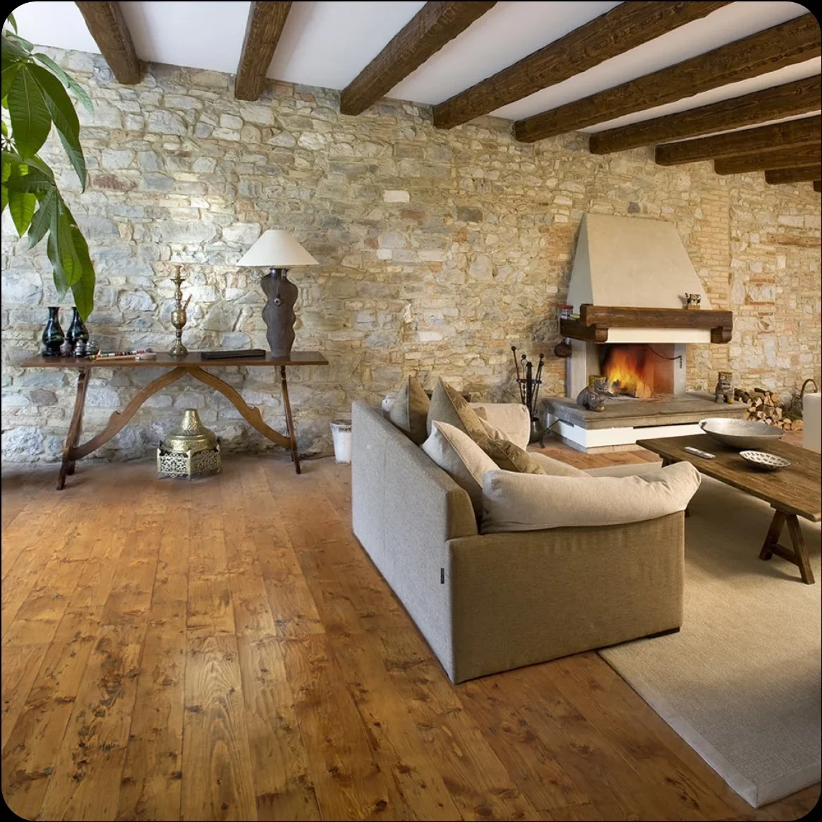 Ambiente con parquet dal catalogo Interno Bi